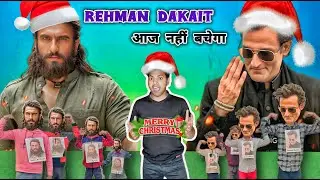 Dhurandhar Movie Hamza Ali Mazari VS Rehman Dakait | Ranveer VS Akshaye Khanna on Merry Christmas