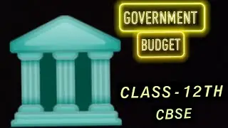 class 12th art integrated economic project file on government budget