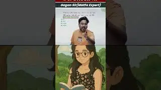 MATHS TRICK BY GAGAN PRATAP SIR #cpo #cgl #ssc #gd #viral #maths #ssccgl #exam #chsl #mts #trick