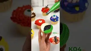 Как приготовить кексы-монстры на Хэллоуин!