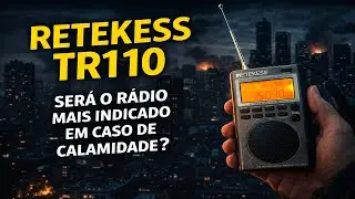 Retekess TR110 - Será este o melhor rádio em situações de calamidade??