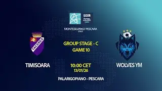 Futsal 2026 | Men | GROUP C | GAME 10 | TIMISOARA vs WOLVES YM