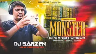 Monster Speaker Check 2026 ☠️ ( Private Track ) Dj SarZen New Sound Check Song [ Bank More 2026 ]