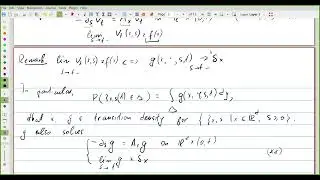 L12. Probabilistic meaning of fundamental solutions and Green functions. Markov property for SDEs.