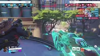 Overwatch wall hack aimbot cheater Sojourn Replay code 31VPT0