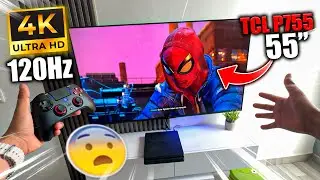 Asi es PLAYSTATION 4 en TV 4K 120Hz 55