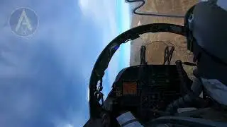 AV-8B Harrier low level flying