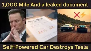 Tesla vs Self-Powered Car: The 1,000-Mile Test That Shocked Engineers