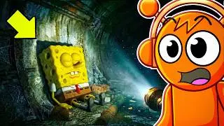 WE FOUND SpongeBob Characters in an ABANDONED tunnel!