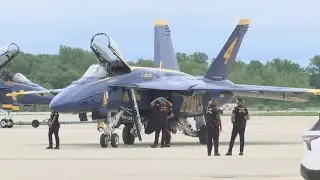 US Navy Blue Angels return to Columbus Air Show this weekend