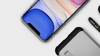 Unboxing Spigen Ultra Hybrid Back Cover Case Designed for iPhone 11 - Crystal Clear