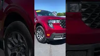 🔥 New 2025 Ford Maverick XLT Hybrid in Ruby Red #ford #maverick