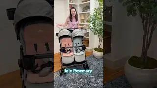 Распаковка и первый обзор двухместной коляски Side-by-Side Joie Rosemary! #двойнаяколяска #мама-к...