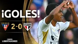 GOLES | LDU QUITO vs. S&Atilde;O PAULO | CUARTOS DE FINAL | CONMEBOL LIBERTADORES 2025