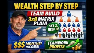 Wealth Step By Step Team Build Explained | 3x8 Matrix Opportunity for 2026