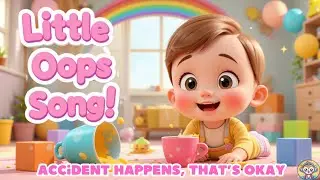 Accidents Happen 😮✨That&rsquo;s Okay! Little Oops Song | A Fun Kids Song About Little Accidents