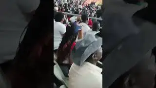 The Kenyan Wave during Kenya vs Angola #TotalEnergiesCHAN2024 #FootballKE #CHAN2024 #CSports