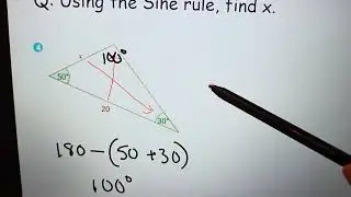 LC OL - Sine Rule (1 Q&A)