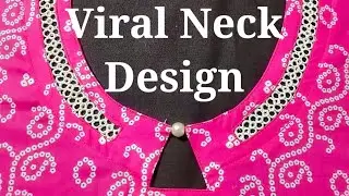 New Popular & Stylish Neck Design 2025 | Pakistani Gala Design Cutting And Stitching