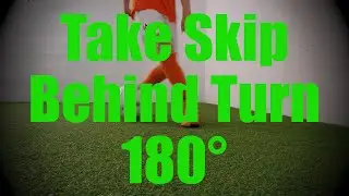 Take Skip Behind Turn 180&deg; - Static Ball Control Drills - Soccer (Football) Coerver Training (U8-U9)