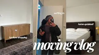 vlog | commitment issues ?! + furniture shopping + getting into a routine, home decor + MORE