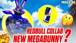 NEW MEGA BUNNY 🐰 Bundle in Free Fire! REDBULL X FF Collab 🔥 (All Rewards)