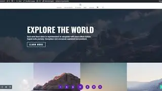 La page d’accueil