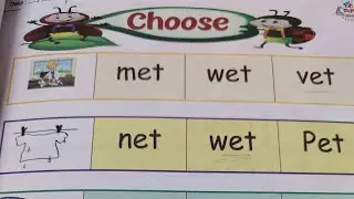 حل تمارين كتاب top phonics 1 على short vowel e  الصفحات من33 إلى 44 الفيديو الرابع