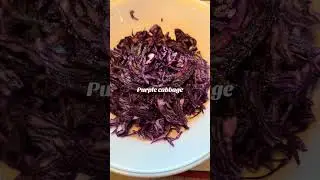 healthy dish - purple cabbage. #food #cooking #recipe