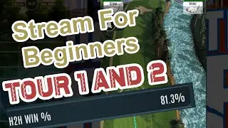 FOR BEGINNERS - Streaming Tour 1 And 2 ⚡ULTIMATE GOLF ARCHIVES⚡ MINICLIP ⚡
