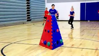 Fun Target Games with a Custom Pyramid Goal