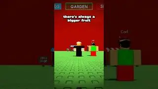 The biggest fruit in Grow A Garden showed up #growagarden #roblox