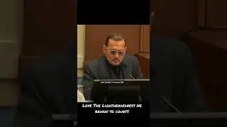 Johnny Depp Texting Joke During Trial