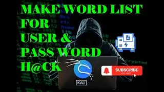 Create a Wordlist with Crunch: Kali Linux Tutorial for Beginners