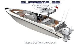 Suprema 36 Center Console pleasure boat - G2