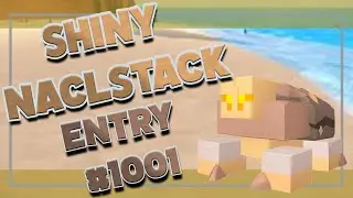 Shiny Naclstack from Outbreaks! Shiny Living Dex #1001!