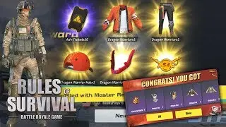 BEST GRAND MASTER SEASON REWARDS YET + LVL 25 BATTLE PASS! Rules of Survival