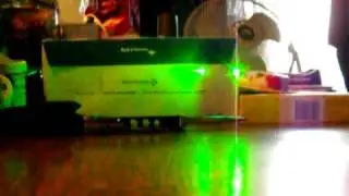 Dragon Lasers 125mW Viper Burning