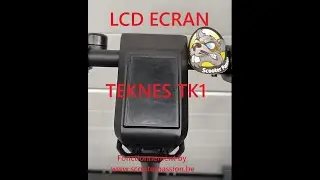 Param&egrave;tres et LCD trottinette &eacute;tanche TEKNES TK1
