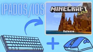 Поддержка клавиатуры и мыши в Minecraft PE | iPadOS/ iOS