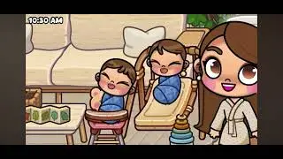 Alistando a mis beb&eacute;s para un d&iacute;a de compras en Avatar World 