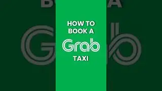 How To Book A Grab Taxi using the Grab App #grabtaxi #southeastasia