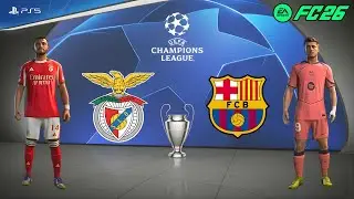 FC 26 - Barcelona vs SL Benfica | UCL Final 2026 | Raphinha vs Richard R&iacute;os epic showdown
