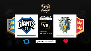 Liga Chispitas IV - Giants Gaming VS Arena Quesito - Jornada 1