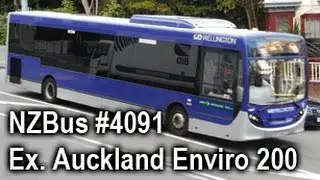 NZBus #4091 | 2012 ADL Enviro 200 (Ex. Auckland) | Route 17