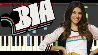 BIA Gritarle al Mundo Piano Cover Midi tutorial Sheet app  Karaoke