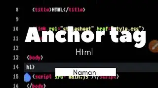 Anchor tag html|| Html || Anchor tag with all attribute #coding