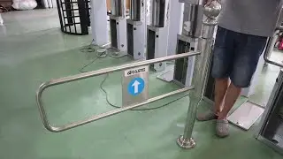 Manual Swing Pedestrian Turnstile Gate - MairsTurnstile.com