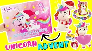 Unicorn Advent Calendar by Craze (2020) Toys, Unicorns, Jewelry, Stickers, DIY Crafts