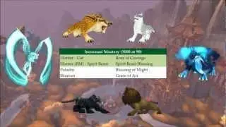 Hunter Pet Buffs, Debuffs, and Utility Abilities in MoP